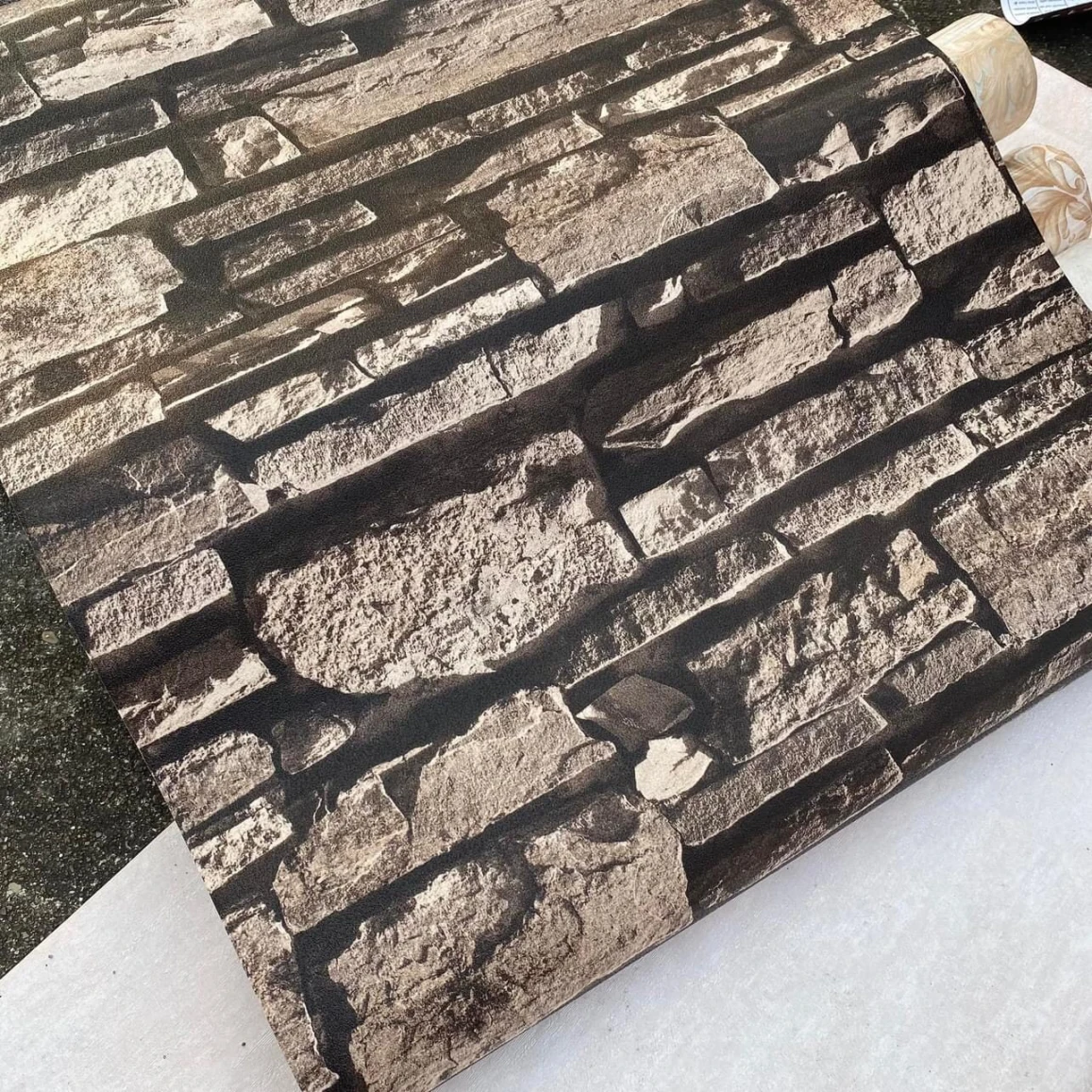Giấy dán tường giả gạch mẫu 7